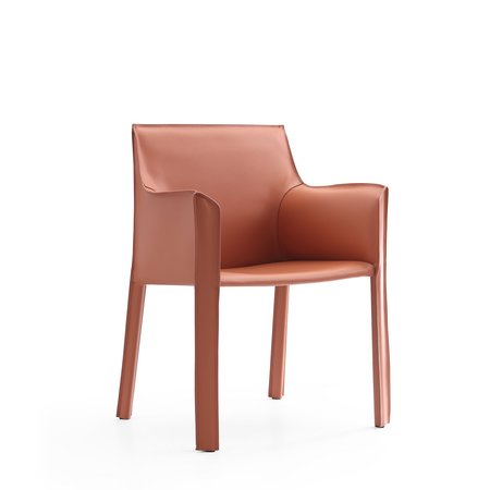 MANHATTAN COMFORT Vogue Arm Chair in Clay DC033-CY